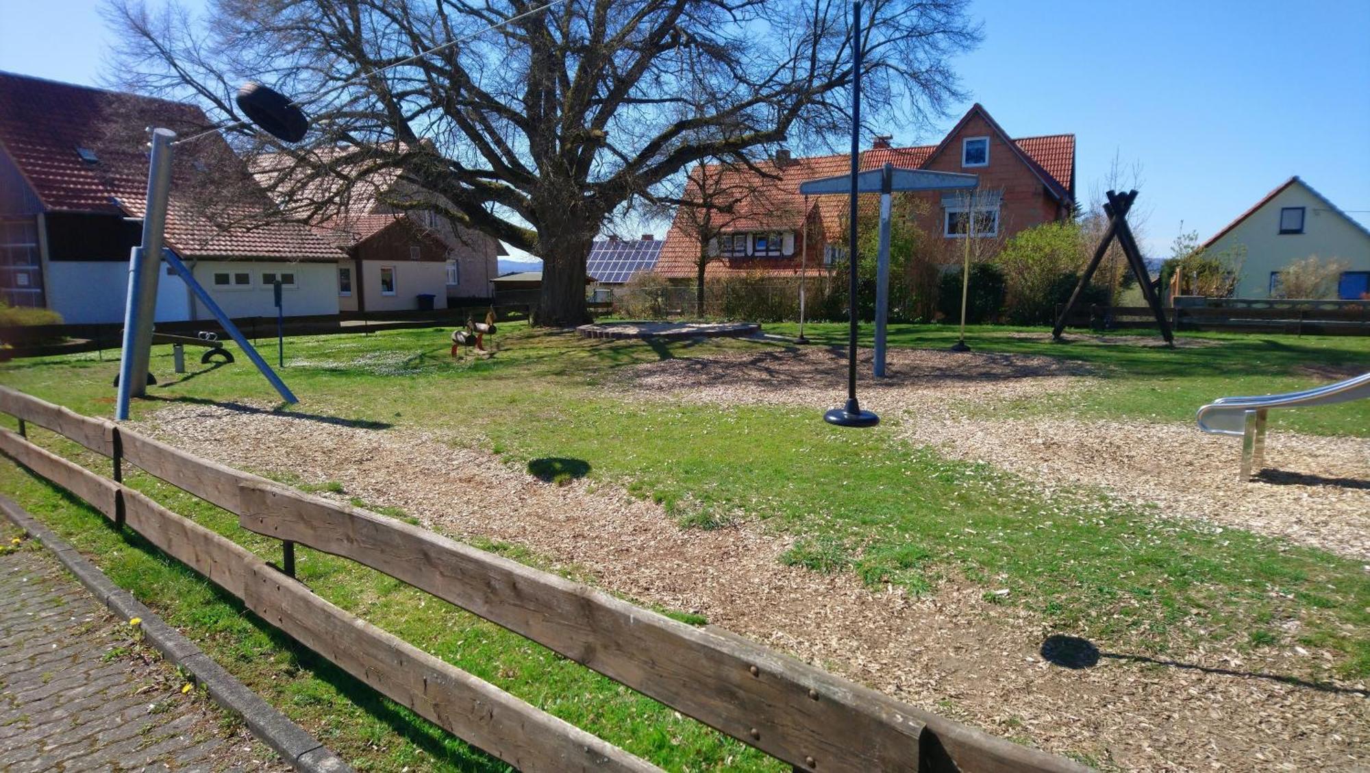 Ferienhaus Scheerer Vöhl Esterno foto